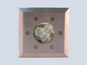 3 Power Led`li Dış Mekan Kare Gömme