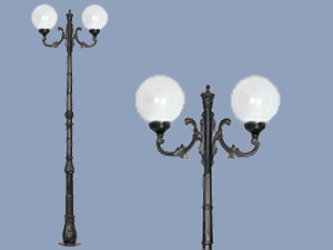 30\'luk Şeffaf Gloplu Aydınlatma