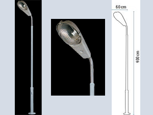 400 cm Endirek Bahçe Aydınlatma