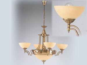 4+2 Baffle Avize