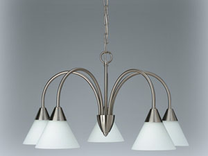 5\'li White Chandelier