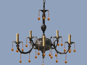 5\'li Kristalli Avize