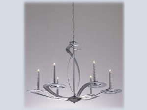 Chandelier Modern Chrome