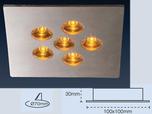 Power Led Downlight Recessed
