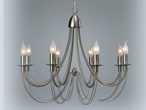 8'li Metal Avize