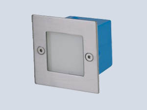 9 LED'LI Harici-Dahili Kare Çelik Armatür