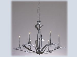 Chandelier Modern Chrome