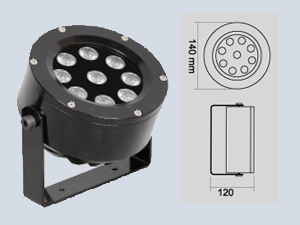 9x3 Power Ledli Dış Mekan Projektör