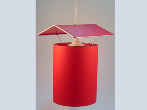 Tree Garden Lamp Red