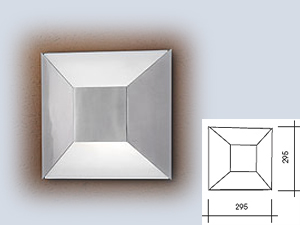 Aldan Stainless Steel Ceiling Lamp