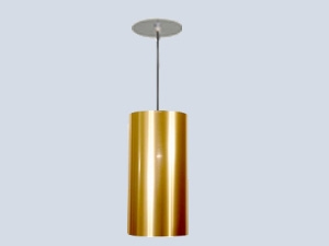 Stalactite Lampshade Metall Gold