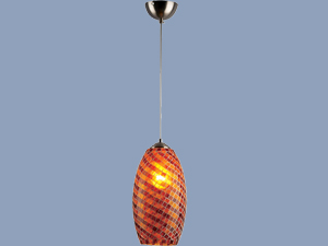 Amber Tekli İç Mekan Modern Sarkıt