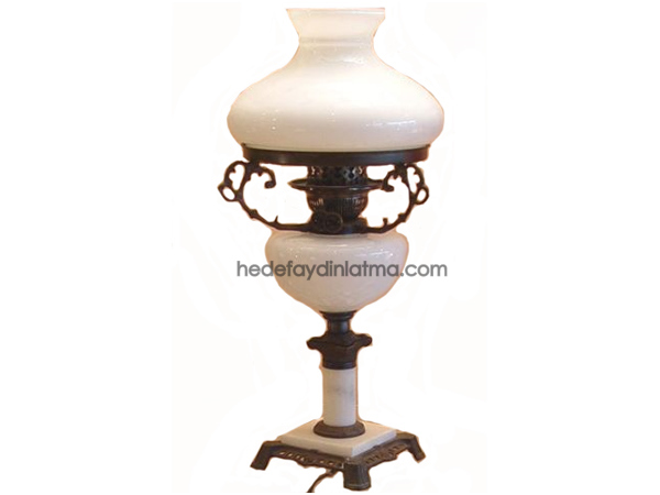 Antique White Table Lamp