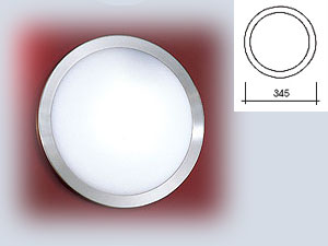 Arezzo Nickel Ceiling Lamp