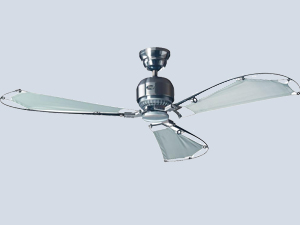 Avalon 3 Kanatlı Gri Tavan Vantilatörü 24282