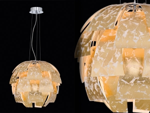 Barotte Yellow Chandelier