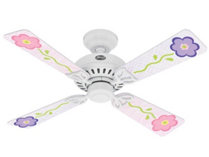 Bayport White Children Room Cieling Fan