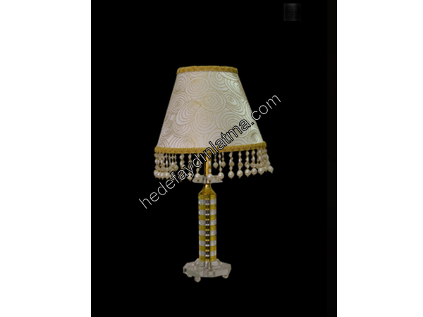 White Beady Desk Lamp