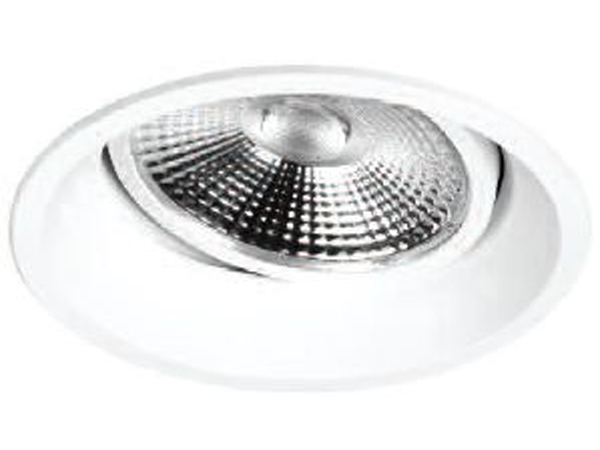 Beyaz Metal Led Gömme 
