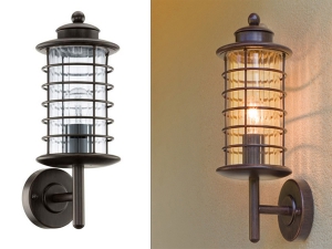Manufaktura Brown Outdoor Lighting Wall Sconces