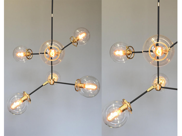 Black Celeste Chandelier Lighting