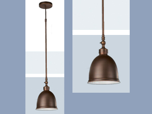 Bronz Tekli Modern Sarkıt
