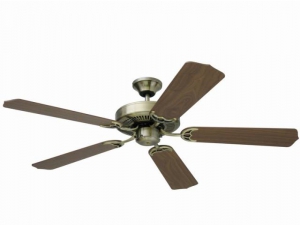 Builder Series Antique Brass Fan 132cm.