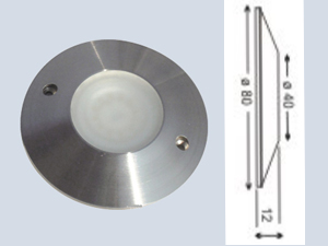 Cabınet 1 3`lü Set Armatür Ledli 12V/1W