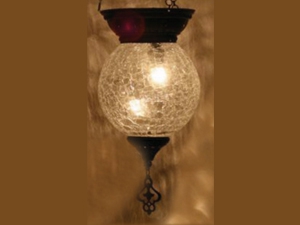 Çatlak Cam Desenli Klasik Sarkıt 32cm