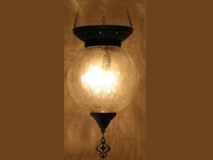 Çatlak Cam Desenli Klasik Sarkıt 40cm