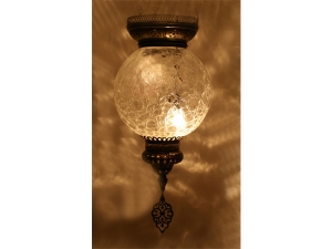 Çatlak Cam Desenli Klasik Sarkıt 55cm