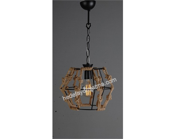 Double Knotted Ruler Chandelier