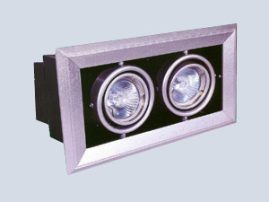 Çiftli Downlight Armatür 12/50