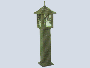 Çin Evi Dekoratif Fener