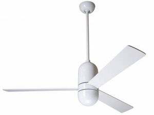 Cirrus White Ceiling Fan 
