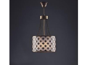 Criss Bronze Cream Pendant