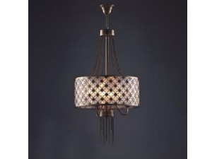 Criss Bronze Cream Chain Pendant