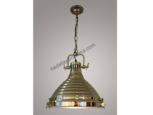 Light Tower Metal Pendant