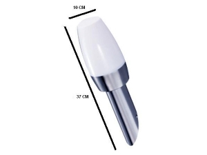 Dış Mekan 34 cm Paslanmaz Çelik Aplik