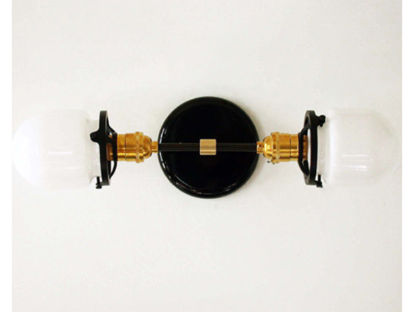 Double Glass Shades Sconce