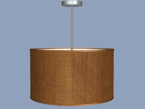 Dupioni Brown Abajur Sarkıt