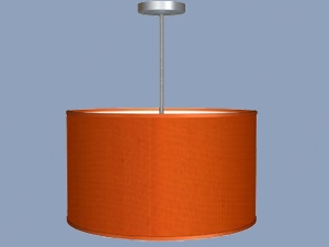 Dupioni Orange Abajur Sarkıt