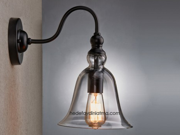 Industrial Decorative Glass Wall Light