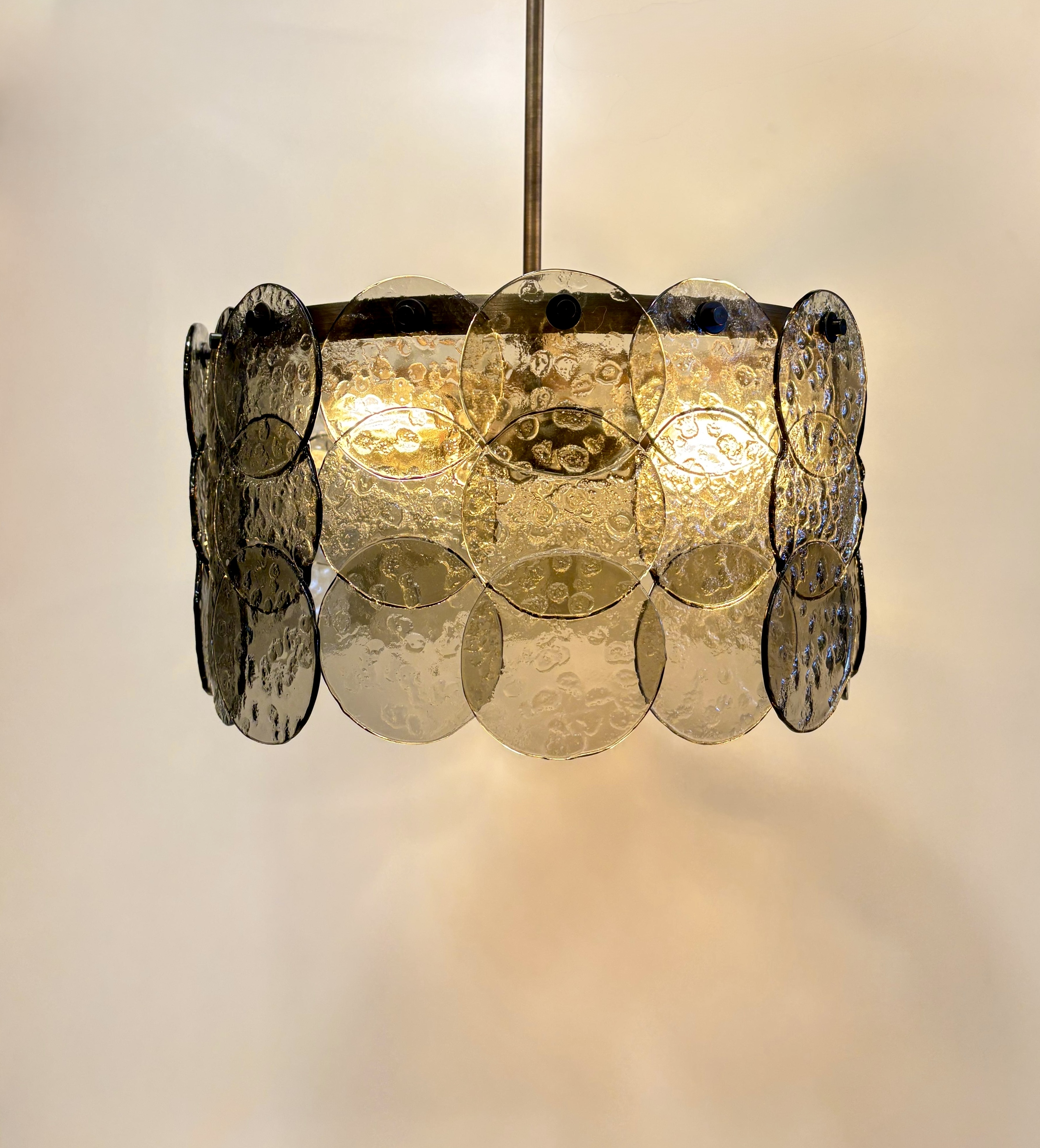 FEMORE Murano Fusion Glass Chandelier