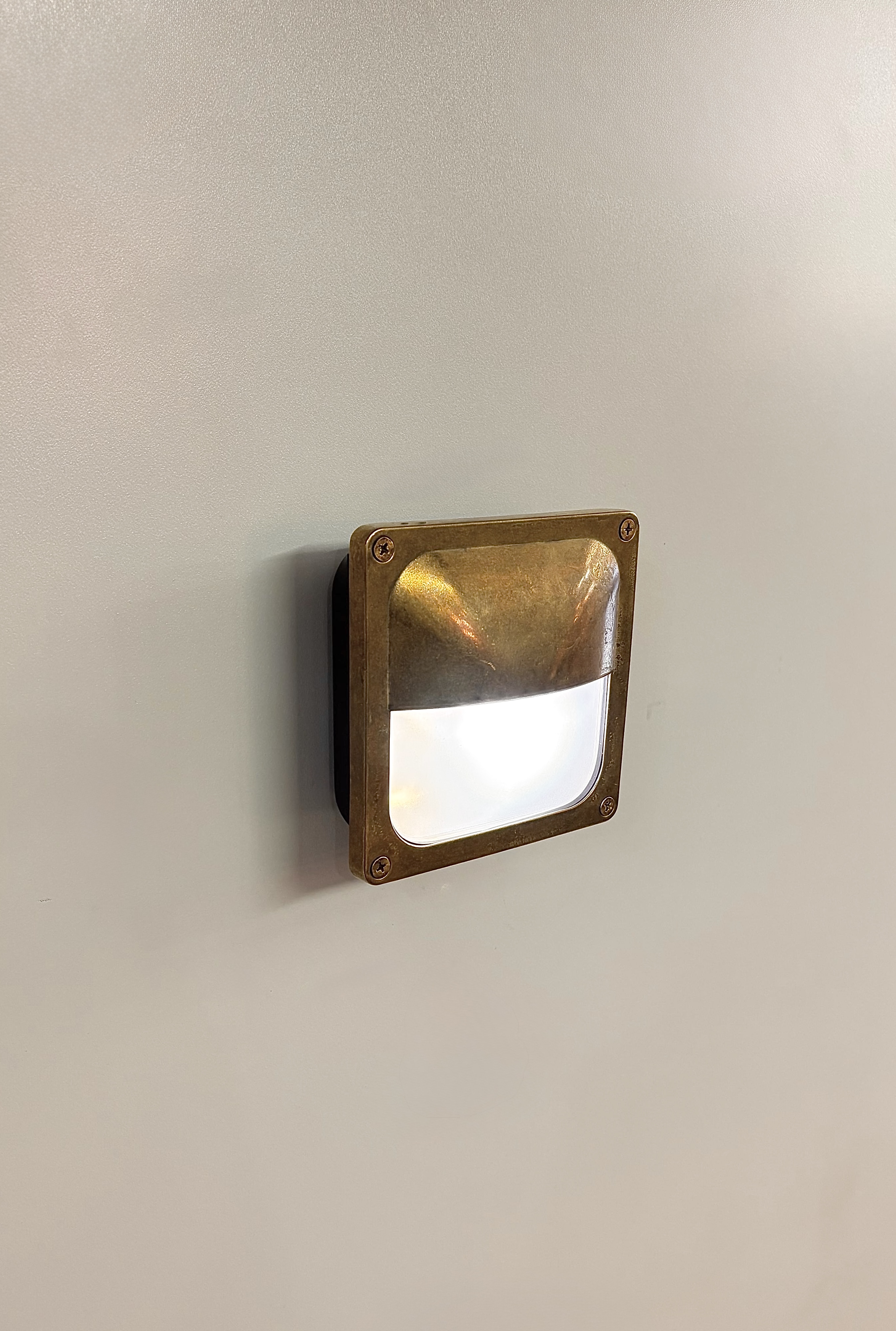 Filaga Art Deco Inspired Brass Wall Light