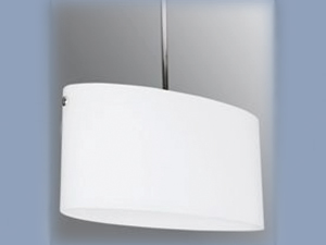 White Pennant Pendant