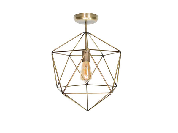 Flush Mount Geometric Ceiling