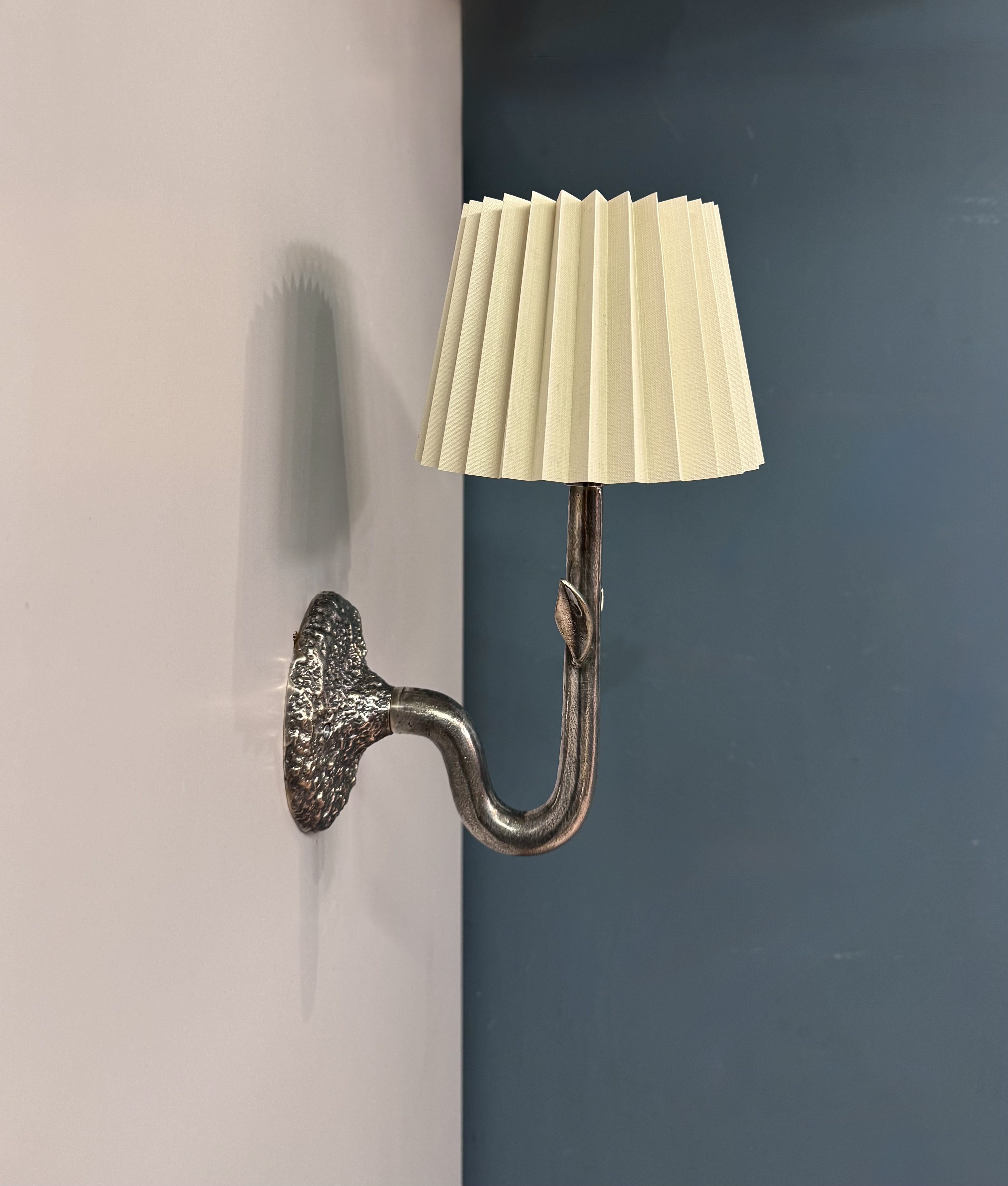 Forin Eclectic Brass Wall Sconce