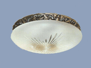 Frosty Ceiling Fixture