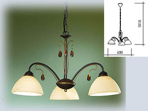 Genua 3\'lü Avize